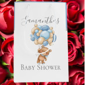 Baby shower Teddy Bearly Wait BOY Medium Cadeauzakje