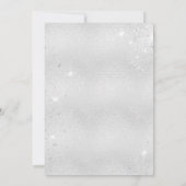 Baby shower teddy beestje blauw kaart (Achterkant)