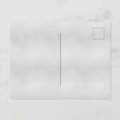 Baby shower teddy beestje blauw uitnodiging briefkaart (Achterkant)