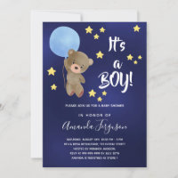 Baby shower teddy bek