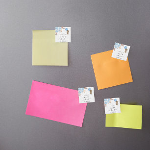 Baby shower teddy berenbok magneet