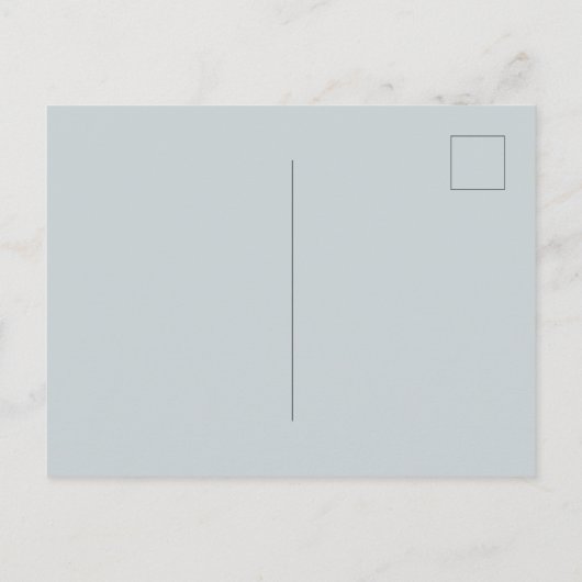 Baby shower teddybeer jongen blauw wolk schattig uitnodiging briefkaart (Achterkant)