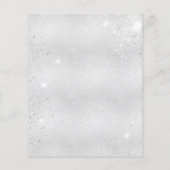 Baby shower teddybeer jongensuitnodiging (Achterkant)