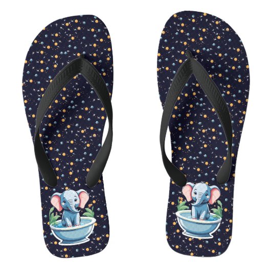baby shower teenslippers (Voetbed)