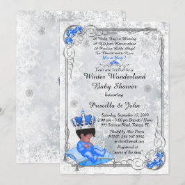 Baby Shower ter ere van een JONGEN,Prins Jongen,Zi Kaart