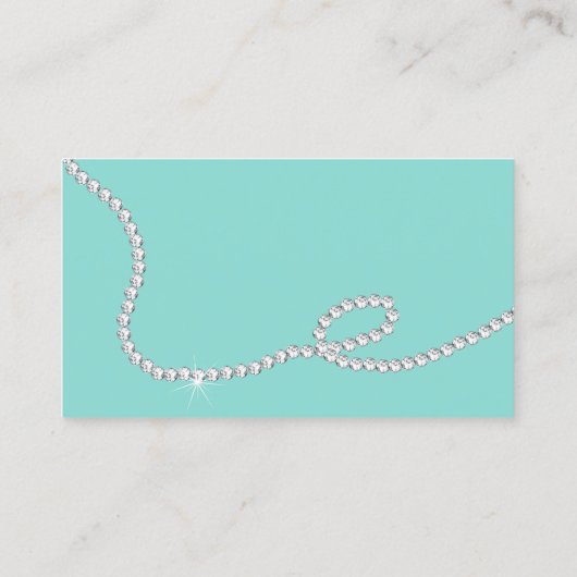 baby shower Tiara Party Diaper Raffle-kaarten Aanbevelingskaartje (Achterkant)