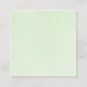 Baby shower Tickets groene bruine luiers Informatiekaartje (Achterkant)