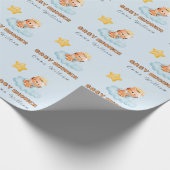 BABY SHOWER TIGER STAR CADEAUPAPIER (Hoek)
