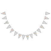 Baby shower Tiger Vlaggetjes (Alle)