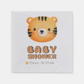 BABY SHOWER TIJGER STER SERVET (Voorkant)