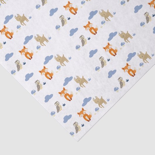 Baby shower tissuepapier (Detail)