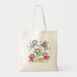 Baby shower tote bag