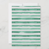 Baby shower Tropisch Oerwoud Safari Dieren Kaart (Achterkant)