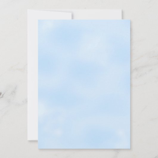 baby shower Twin Boys Teddy Bear Kaart (Achterkant)