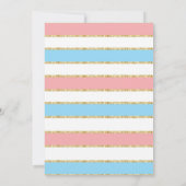 Baby shower Twinkle Little Star Kaart (Achterkant)