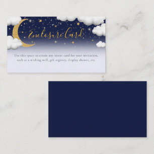 Baby shower Twinkle Twinkle Little Star Informatiekaartje