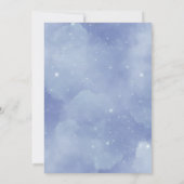 baby shower "Twinkle Twinkle Little Star" Kaart (Achterkant)