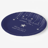 baby shower Twinkle Twinkle Little Star Papieren Bordje (Gekanteld)