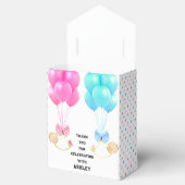 Baby shower Twins Bedankdoosjes (Geopend)