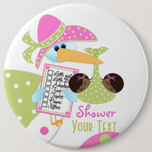 Baby shower Twins Button