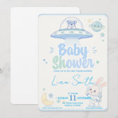 Baby Shower -UFO Pets- Kaart (Voorkant / Achterkant)