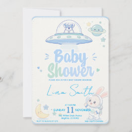 Baby Shower -UFO Pets- Kaart