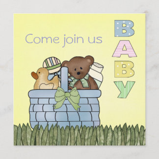 baby shower uitnodigen kaart