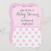 baby shower uitnodigen kaart (Voorkant / Achterkant)