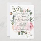 Baby shower Uitnodiging (Voorkant)