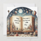 Baby shower Uitnodiging (Voorkant)