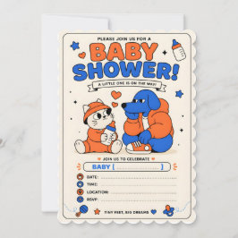 baby shower uitnodiging