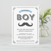  Baby shower Uitnodiging (Staand voorkant)