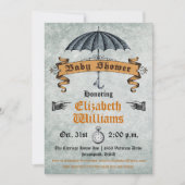  Baby shower Uitnodiging (Voorkant)