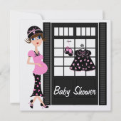 Baby shower Uitnodiging (Voorkant)