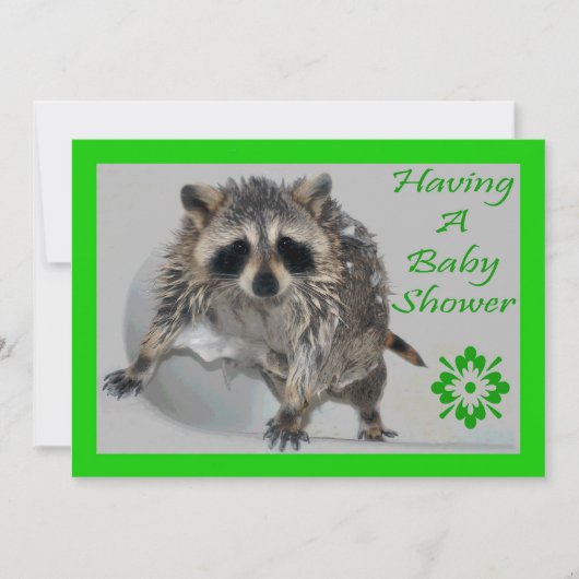 baby shower Uitnodiging (Voorkant)