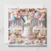 Baby shower Uitnodiging (Voorkant)