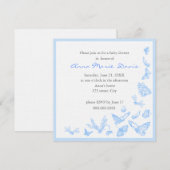 baby shower Uitnodiging (Voorkant / Achterkant)