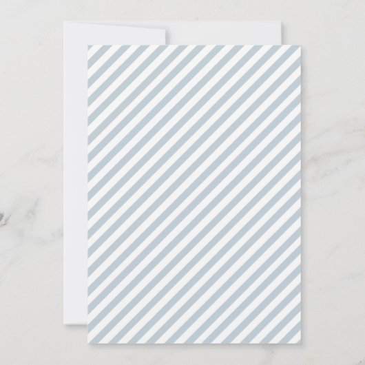 Baby shower Uitnodiging (Achterkant)