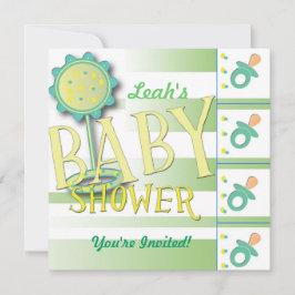 baby shower Uitnodiging