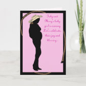 Baby shower Uitnodiging (Voorkant)