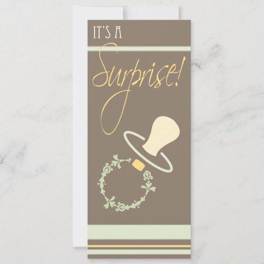 baby shower Uitnodiging (Voorkant)