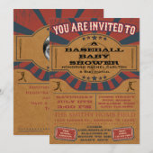  Baby shower Uitnodiging (Voorkant / Achterkant)