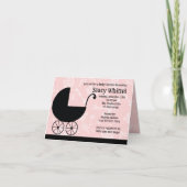 Baby shower Uitnodiging (Voorkant)