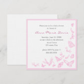 baby shower Uitnodiging (Voorkant / Achterkant)