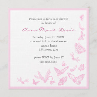 baby shower Uitnodiging