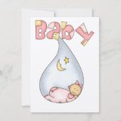 Baby shower Uitnodiging (Voorkant)