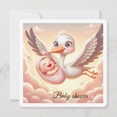 Baby shower Uitnodiging (Voorkant)