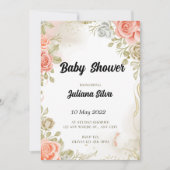 Baby shower Uitnodiging (Voorkant)
