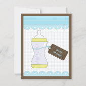 Baby shower Uitnodiging (Voorkant)