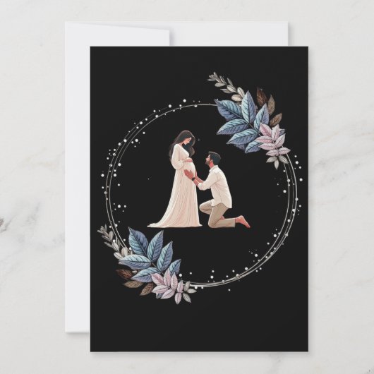 Baby shower uitnodiging (Voorkant)